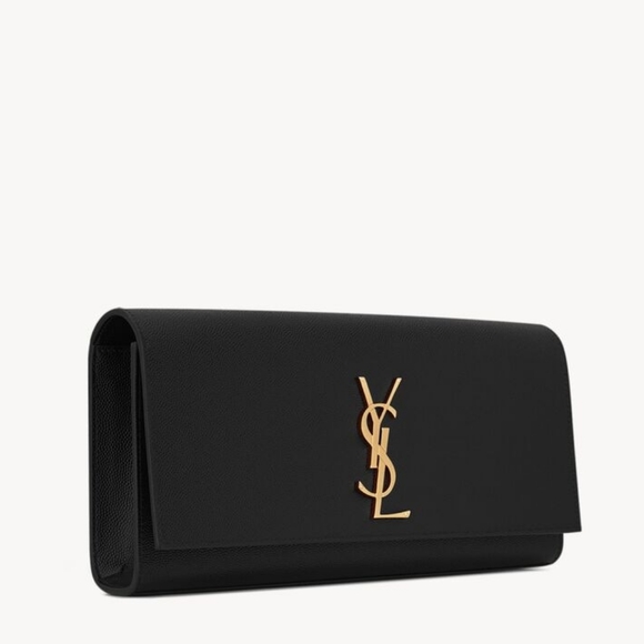 New in the Box! YSL Saint Laurent Monogram Kate Clutch Cavier Leather MSRP$1,450 - Picture 11 of 16